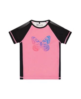 Girls' Printed Short Sleeve Athletic Top - Big Kid