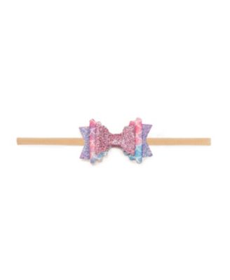Girls' Sparkling Mermaid Bow Baby Headband - Baby