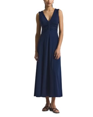 Misha Matte Jersey Ruched Dress