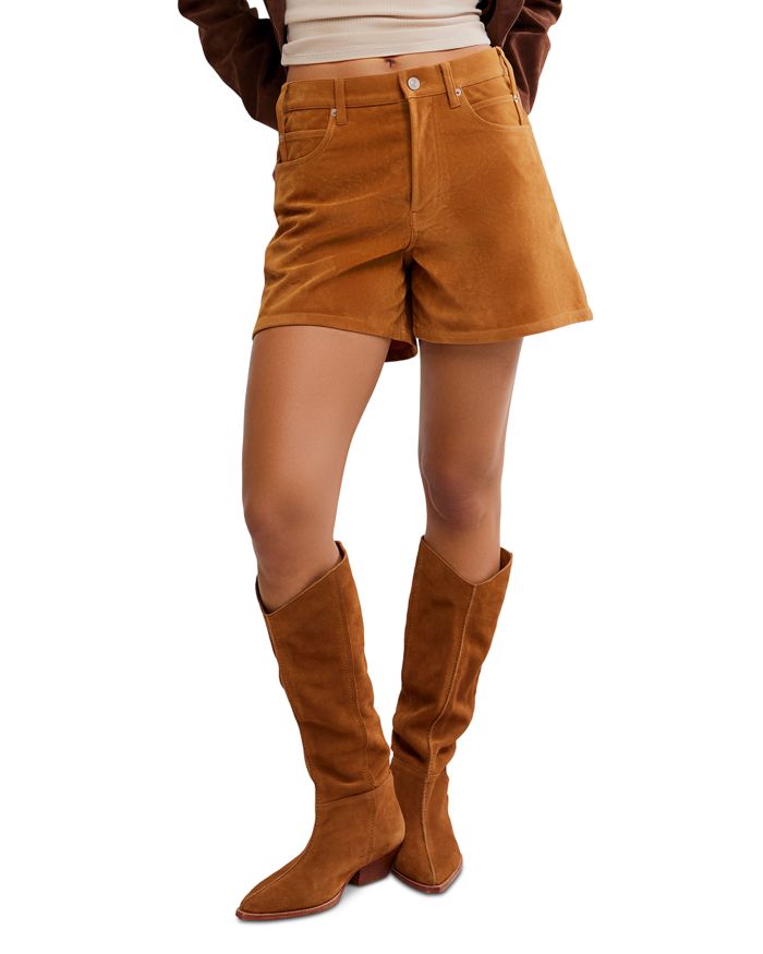 Tippi Faux Suede Shorts