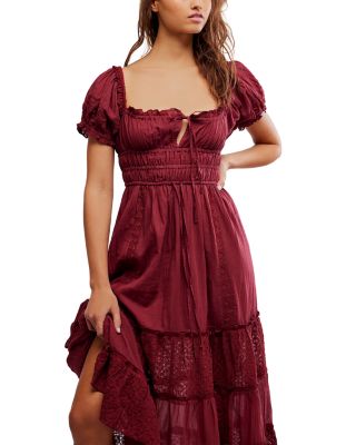 Falling Sun Midi Dress