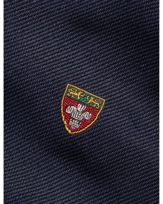 Silk Repp Narrow Club Tie