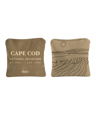 4x4 Cape Cod National Seashore Durasuede + Turbo Polyglide Pilot Versacraft Cornhole Bags
