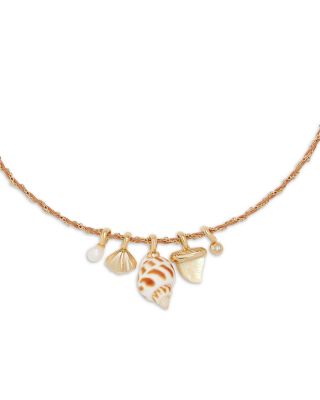 Oleana Charm Necklace, 16"-18"