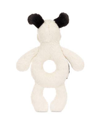 Bashful Puppy Plush Ring Rattle - Ages 0+