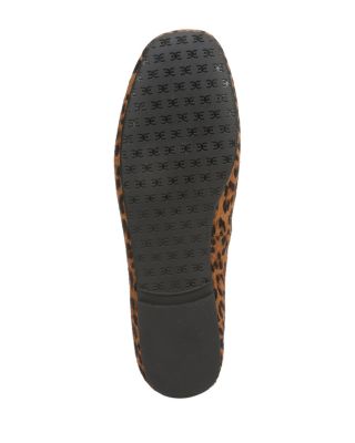 Women&#39;s Alie Animal Print Calf Hair Ballet Flats