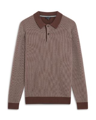 Ardo Textured Front Knitted Polo Shirt