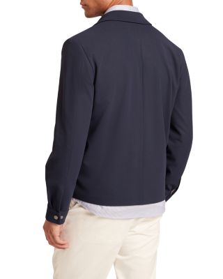 Cialdaj Woven Texture Harrington Jacket