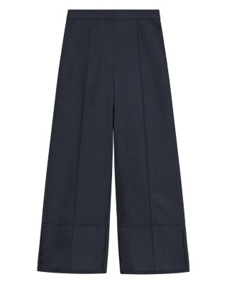 Cuffed Cropped Pants