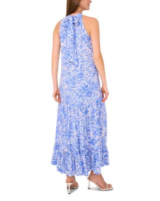 High Neck Sleeveless Dress