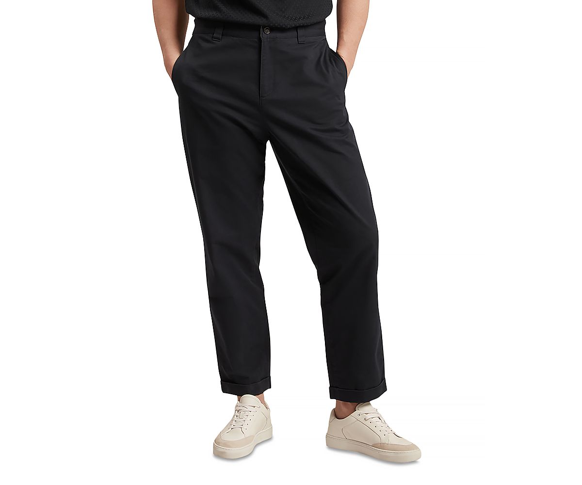 Ted Baker Danite Smart Tapered Leg Cotton Stretch Pants