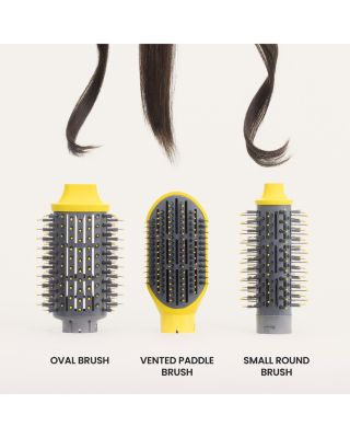 The Triple Shot Interchangeable Blow Dryer Brush
