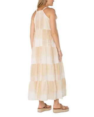 Tie Strap Tiered Dress