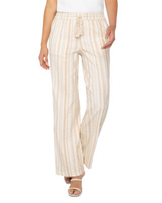 Striped Drawstring Pants