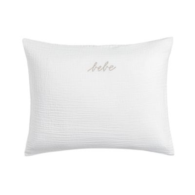  Gauze Linen Bebe Boudoir Sham, Crib