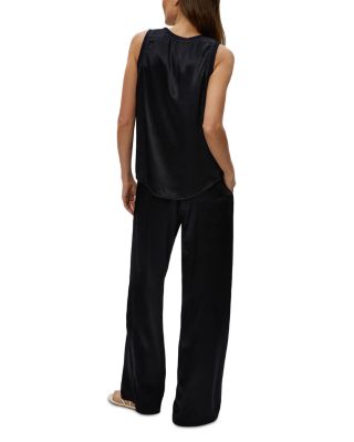 Cyrus Satin Wide Leg Pants