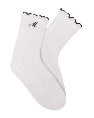 Cotton Pointelle Socks