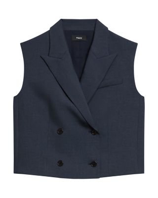 Peak Double Breasted Vest