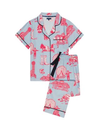 Dallas Toile Pajama Pants Set