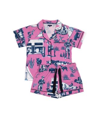 Marfa Toile Pajama Shorts Set