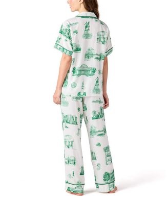 Boston Toile Pajama Pants Set