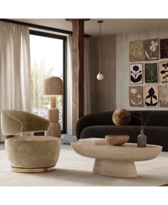 Austin Recycled Fabric Swivel Chair