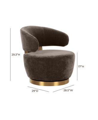 Austin Recycled Fabric Swivel Chair