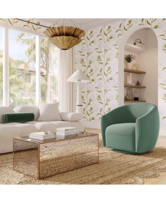 Jordan Velvet Swivel Chair