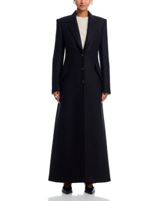 Helmut Lang Apex Sculpted Wool Blend Coat | Bloomingdale's
