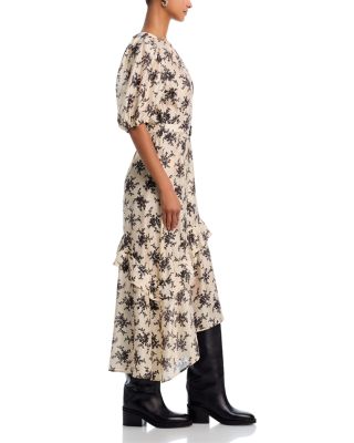 Joan Printed Midi Dress