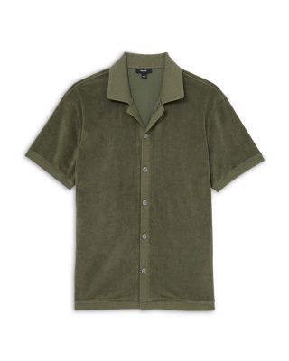 Short Sleeve Terry Camp Shirt