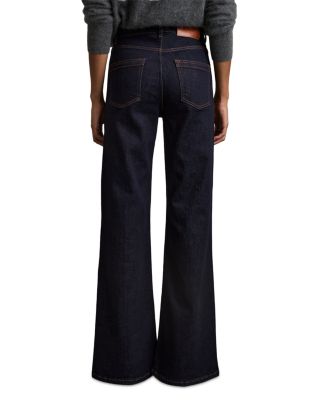Bonnie Flare Jeans in Dark Blue