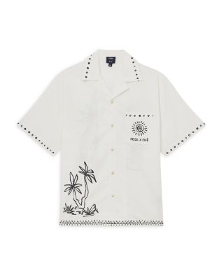 Galera Brushstroke Camp Shirt