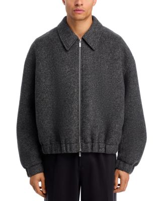 Shell Relaxed Fit Bomber Jacket 