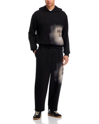 Relaxed Fit Spray Logo Hoodie