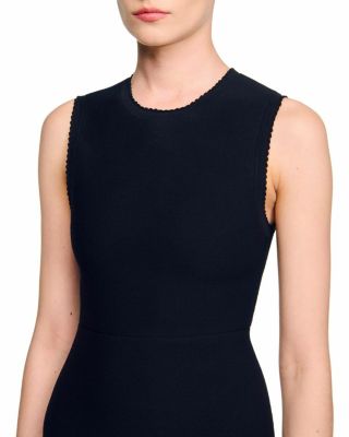 Two Tone Knit Mini Dress