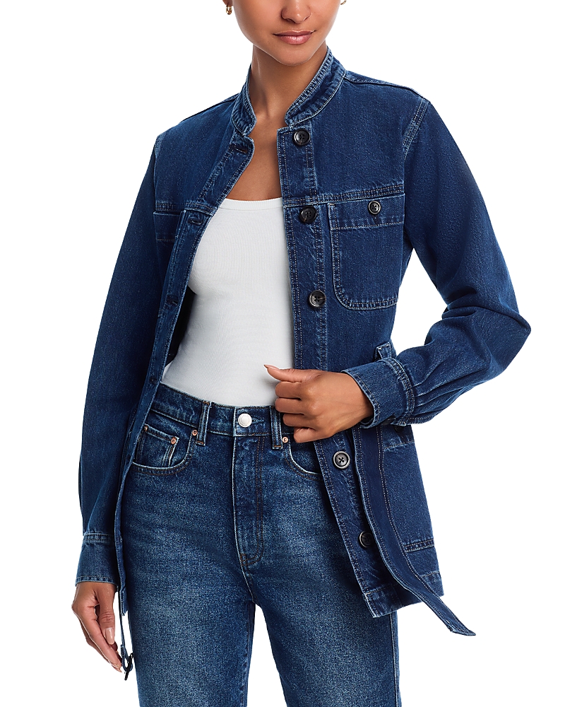 Dl1961 Utility Denim Jacket In Blue