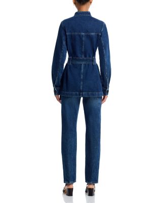 Kristy Cigarette SculptSystem High Rise Jeans in Moon Lake	