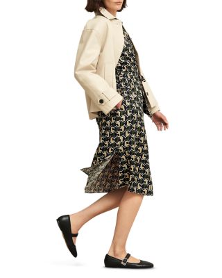 Kalinda Geometric Print Dress