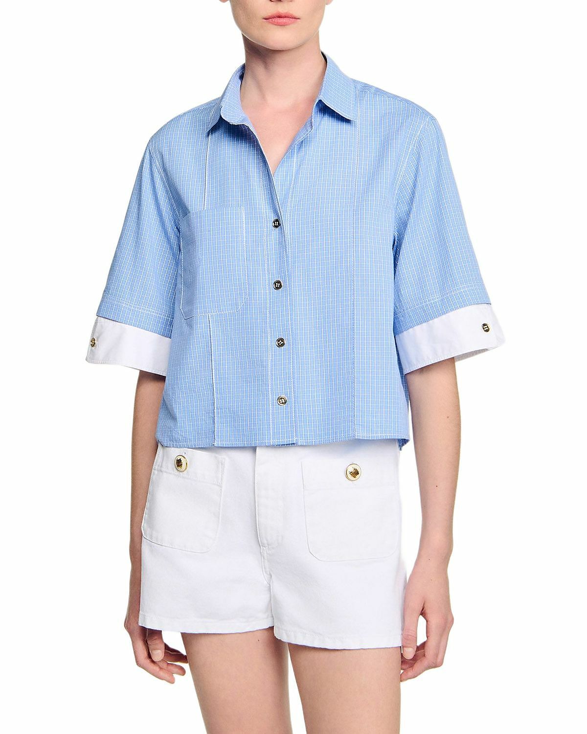 Sandro Denim Shorts