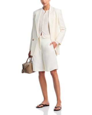 Crewneck Crop Rib Cardigan