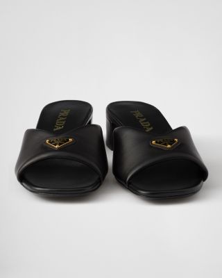  Women's Padded Nappa Leather Sandals