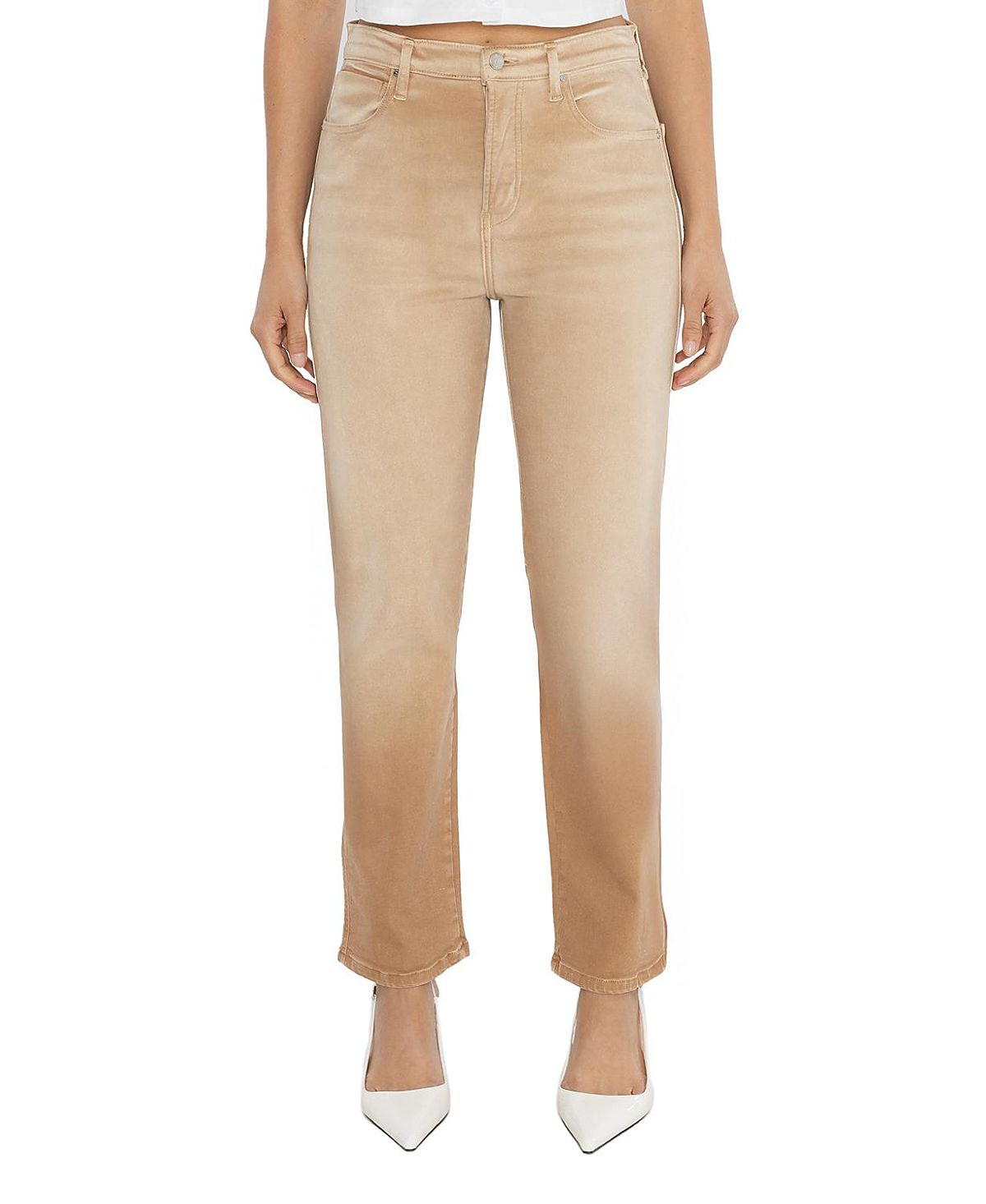 Rudes Denim High Rise Tracy Straight Jean