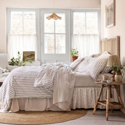 Pembroke Stripe Linen Blend Duvet Cover