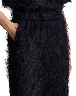 Faux Fur Pants