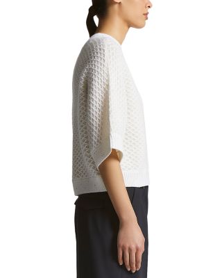 Sequin Elbow Sleeve Sweater