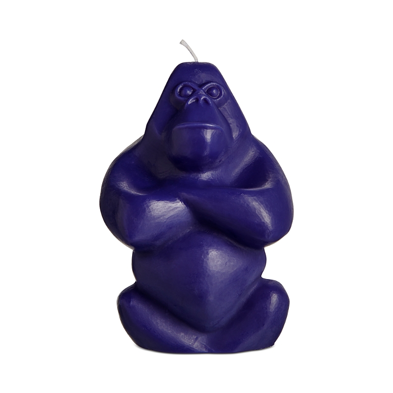 Kosta Boda Gabba Gabba Hey Candle In Blue