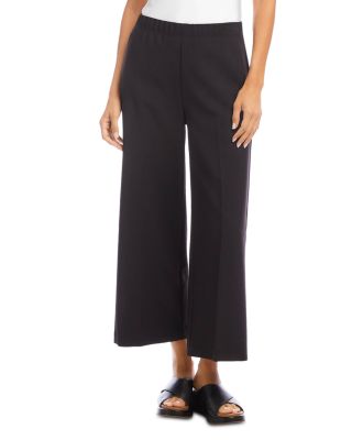 Karen Kane - Petite Cropped Wide Leg Pants