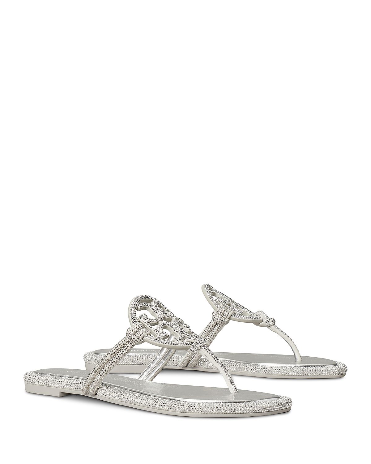 Tory Burch Women's Miller Knotted Pave Sandal