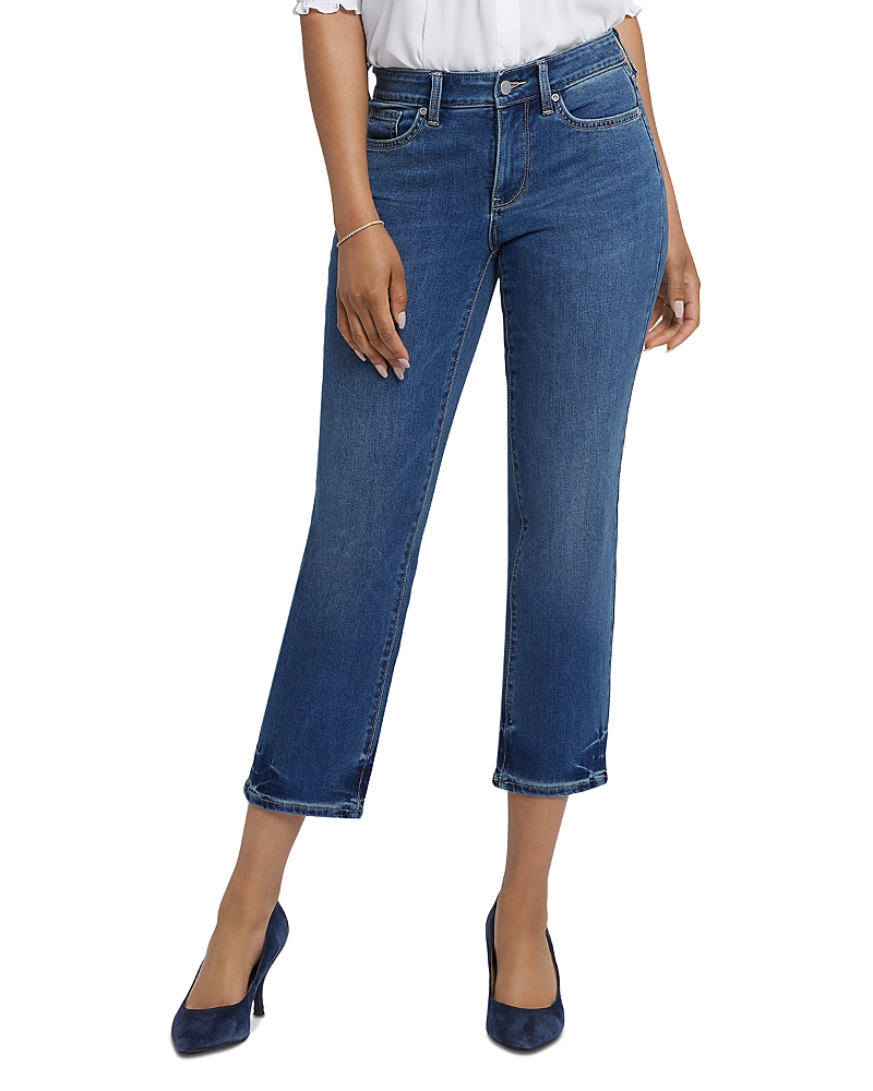 Nydj Petite Marilyn Straight Ankle Jeans in Dali River